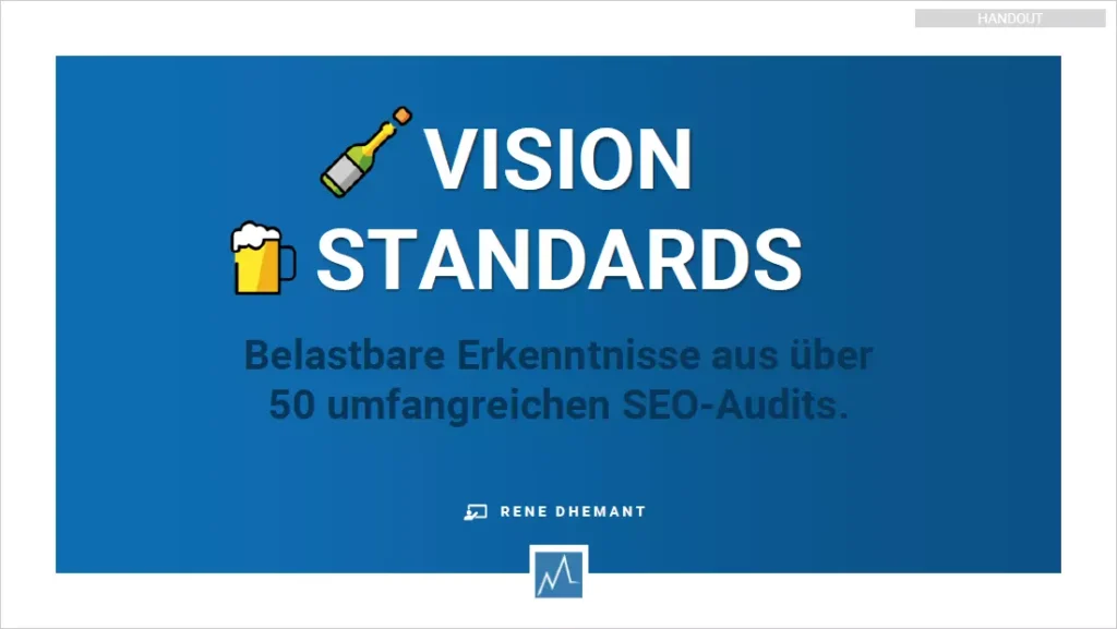 Chapmagne Vision Beer Standards Seo Audit Rene Dhemant