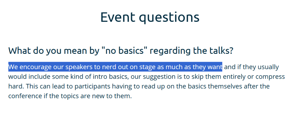 Event questions audisto tech seo summit