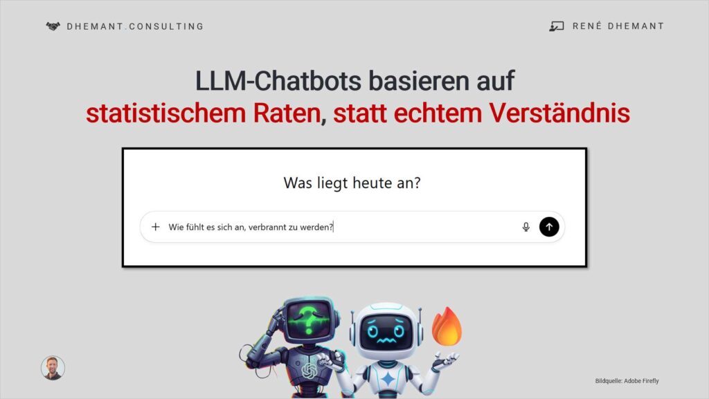 LLM ChatBots verstehen nichts