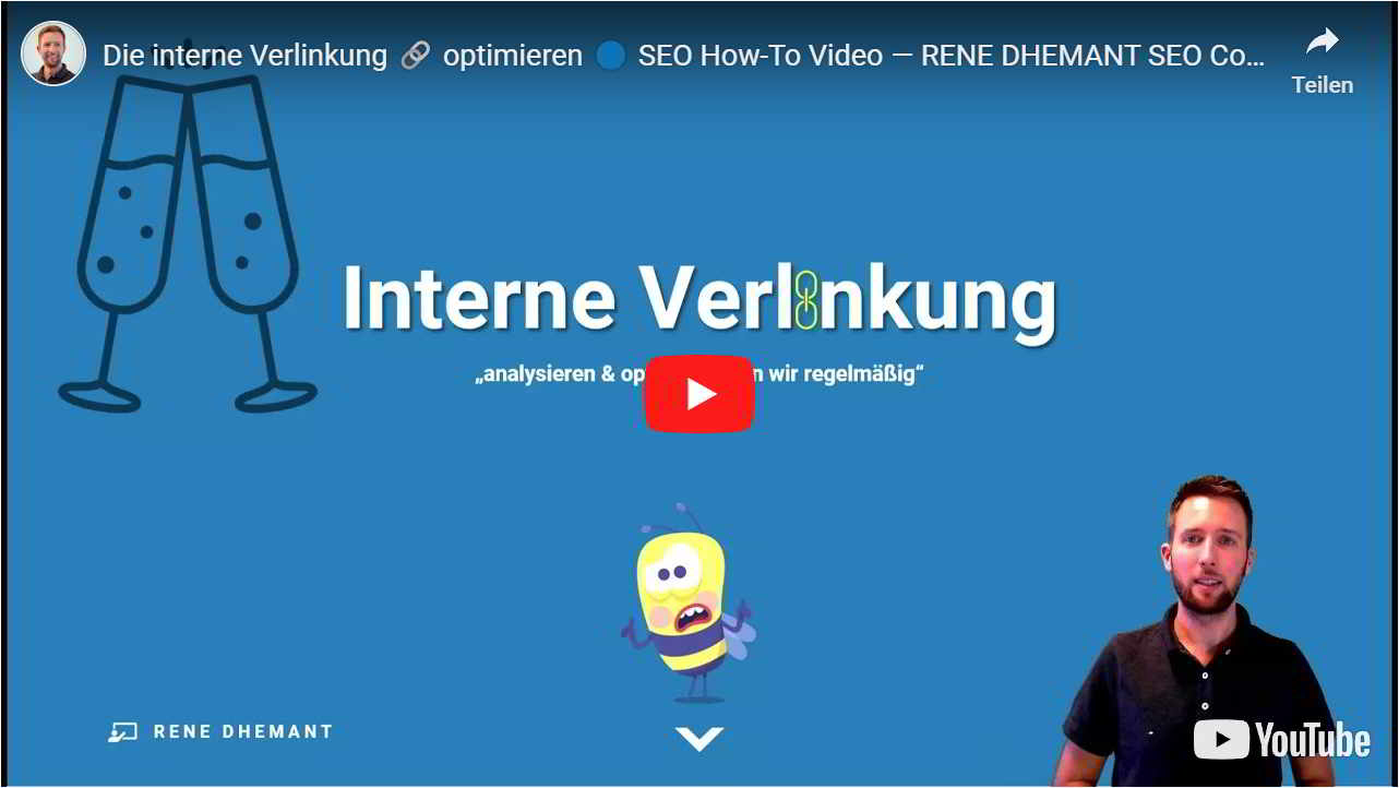 Die interne Verlinkung 🔗 optimieren 🔵 SEO How-To Video