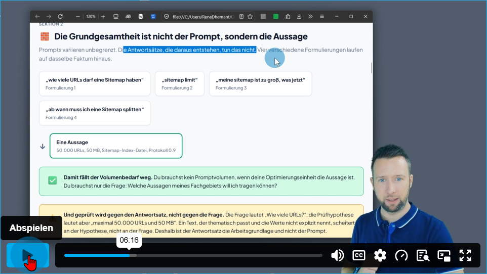 Für GEO gilt: Aussagen statt Prompts optimieren